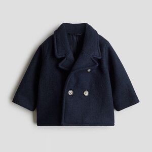 H&M Toddler Unisex Navy Peacoat